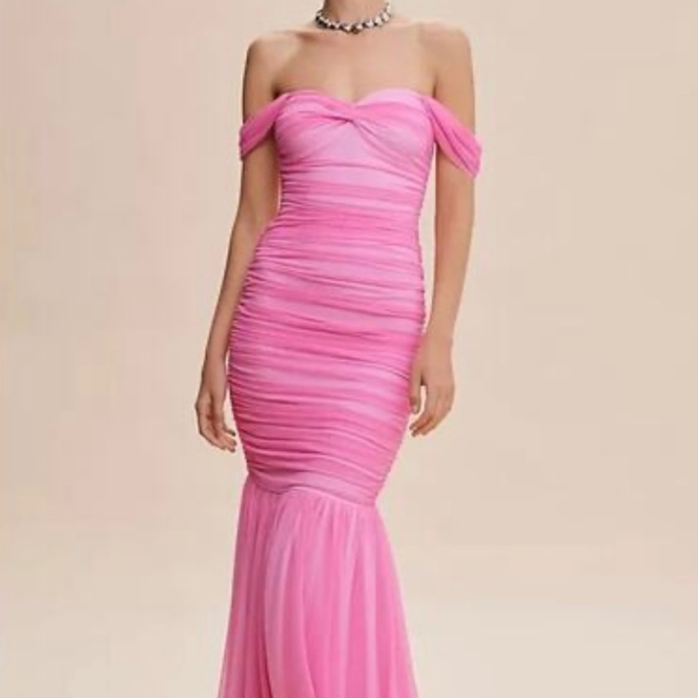 Norma Kamali Walter Fishtail Gown - L - NEW with tags